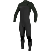 Muta WSS O'Neill Hyperfreak 3 / 2mm con zip sul petto DARK OLIVE / BLACK